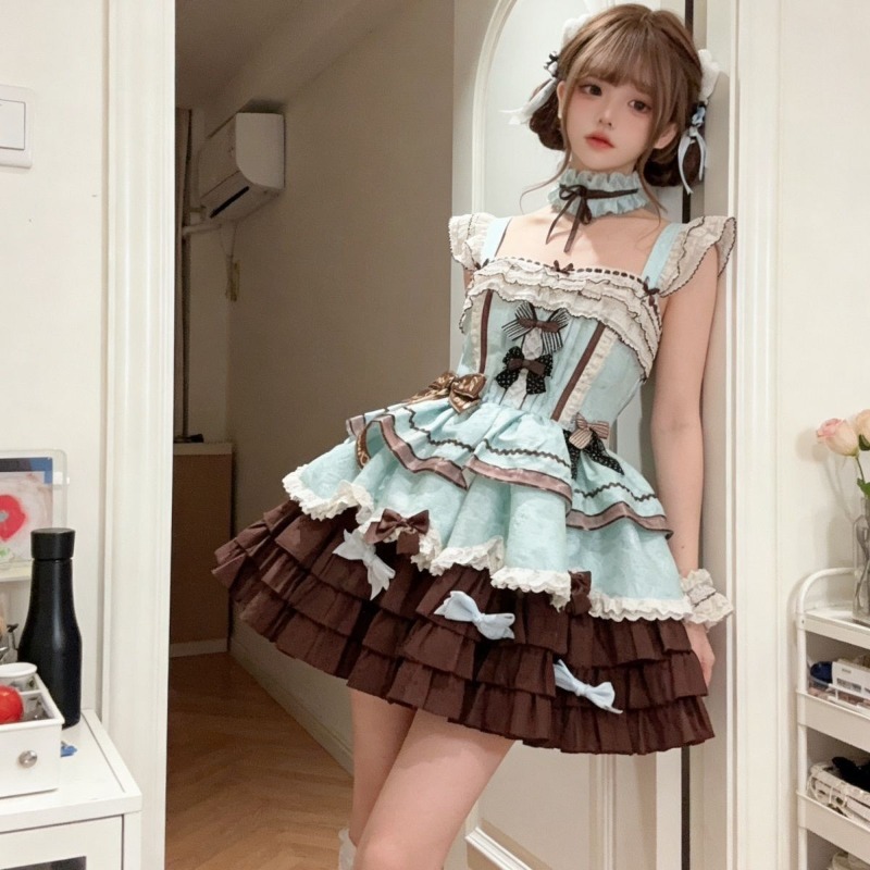 Summer Japanese Clothing - Sweet Japanese Lovely JK Dress Set