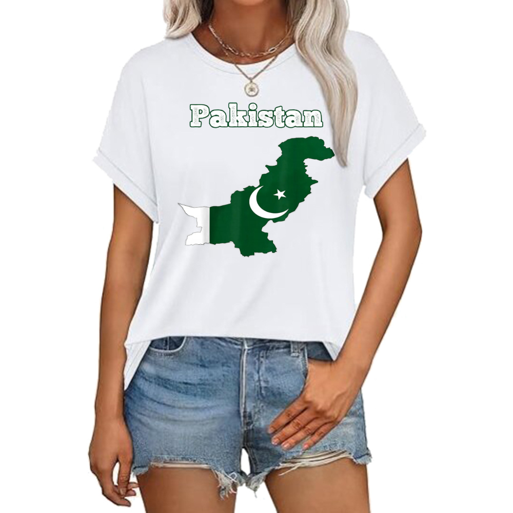 Summer Clothing Pakistan - Pakistan Flag 14 August Tee Patriotic