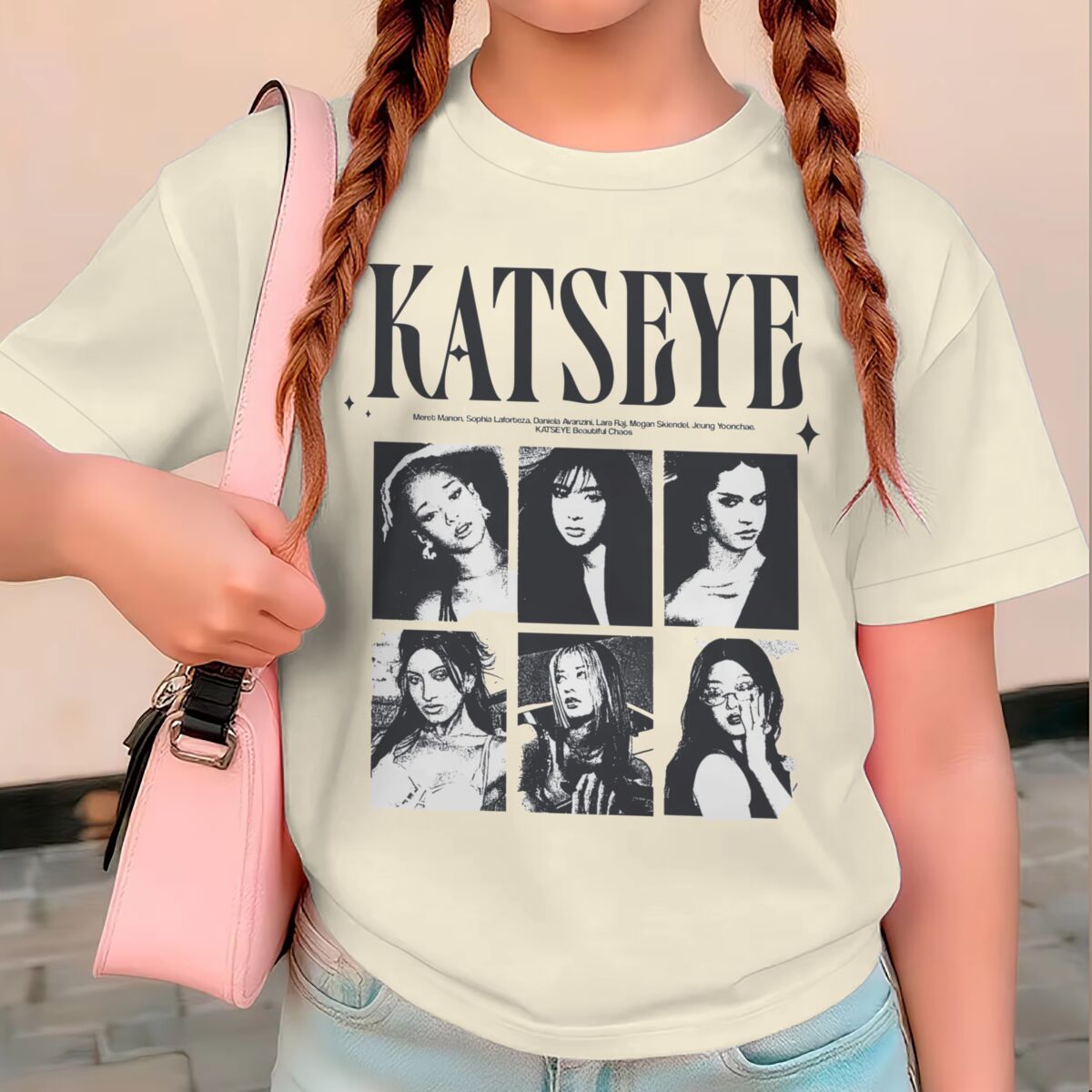Summer Clothing Baby - KATSEYE Print Summer Tops Girls Y2K