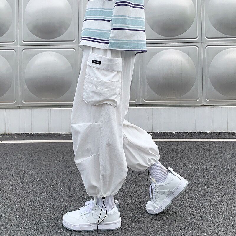 Men Bloomers Loose Cargo Pants - đánh giá và giá Summer Clothing Vibes