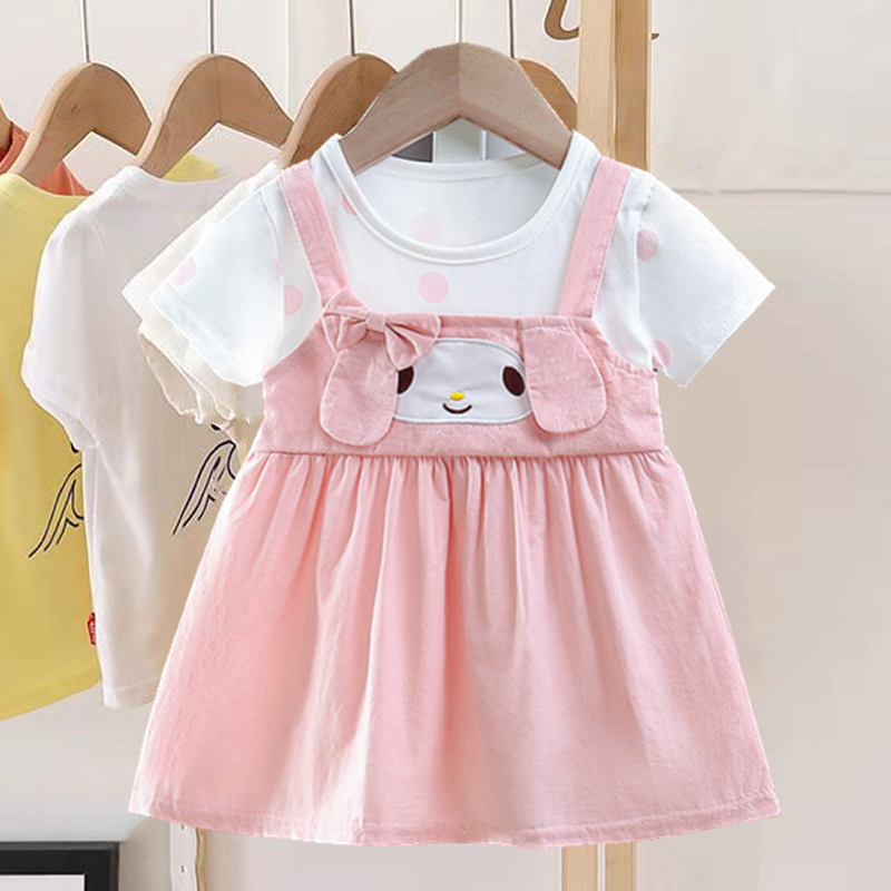 New Baby Girl Dress Cartoon Do - đánh giá và giá Summer Loving Kids Clothing