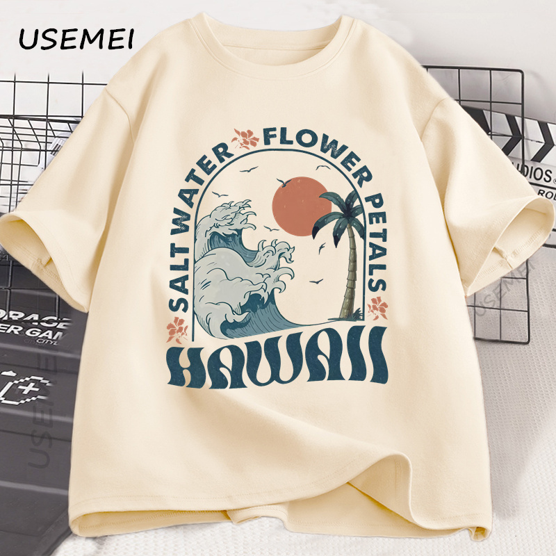 Hawaii Beach T-Shirt Ocean Bea - đánh giá và giá Summer Clothing Vibes