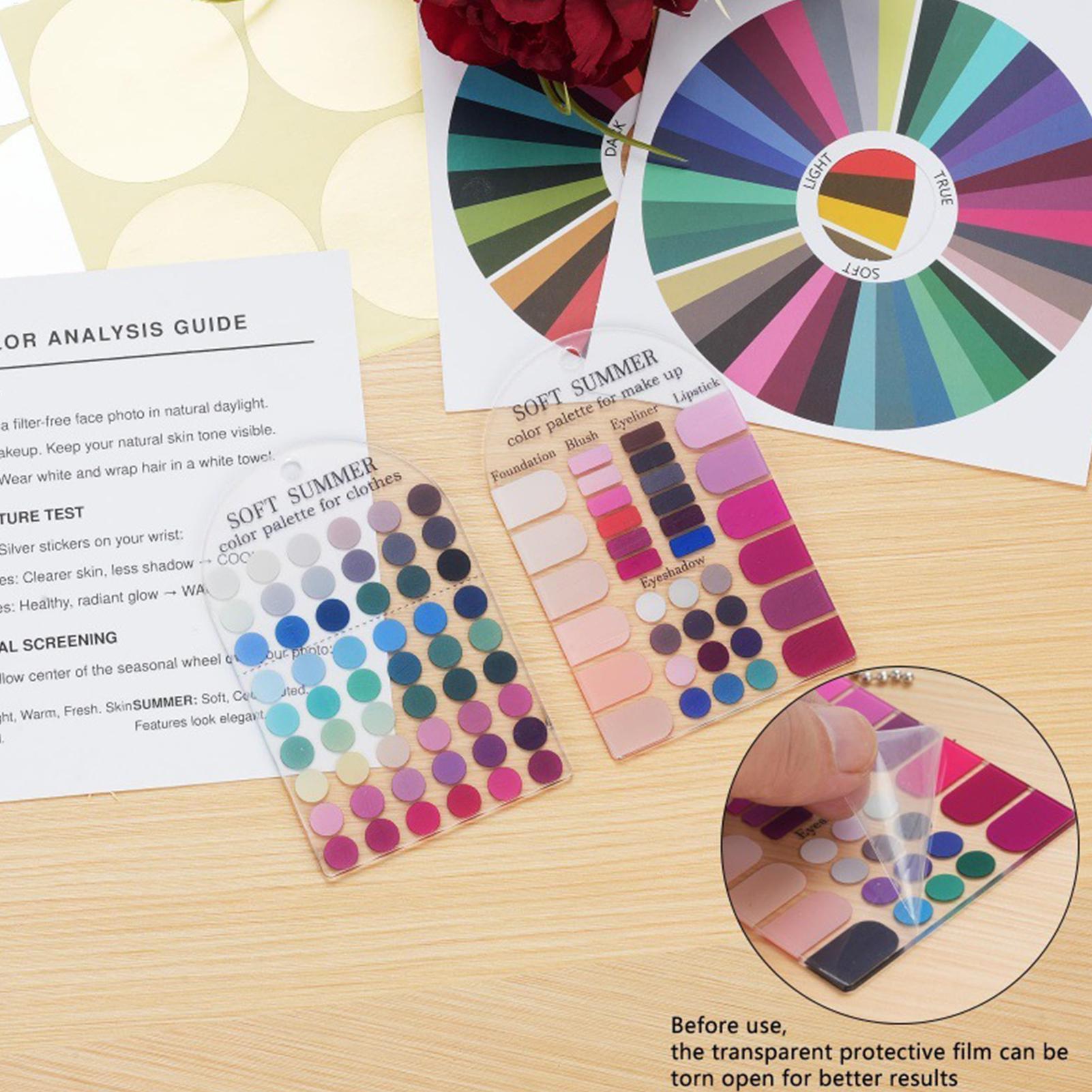 2Pcs Soft Summer Color Palette - đánh giá và giá Summer Clothing Color Palette