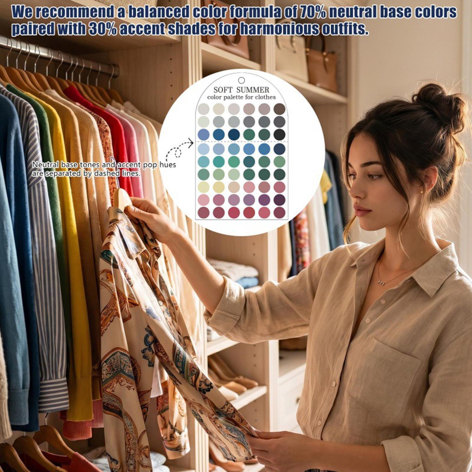 2Pcs Soft Summer Color Palette - đánh giá và giá Summer Clothing Color Palette