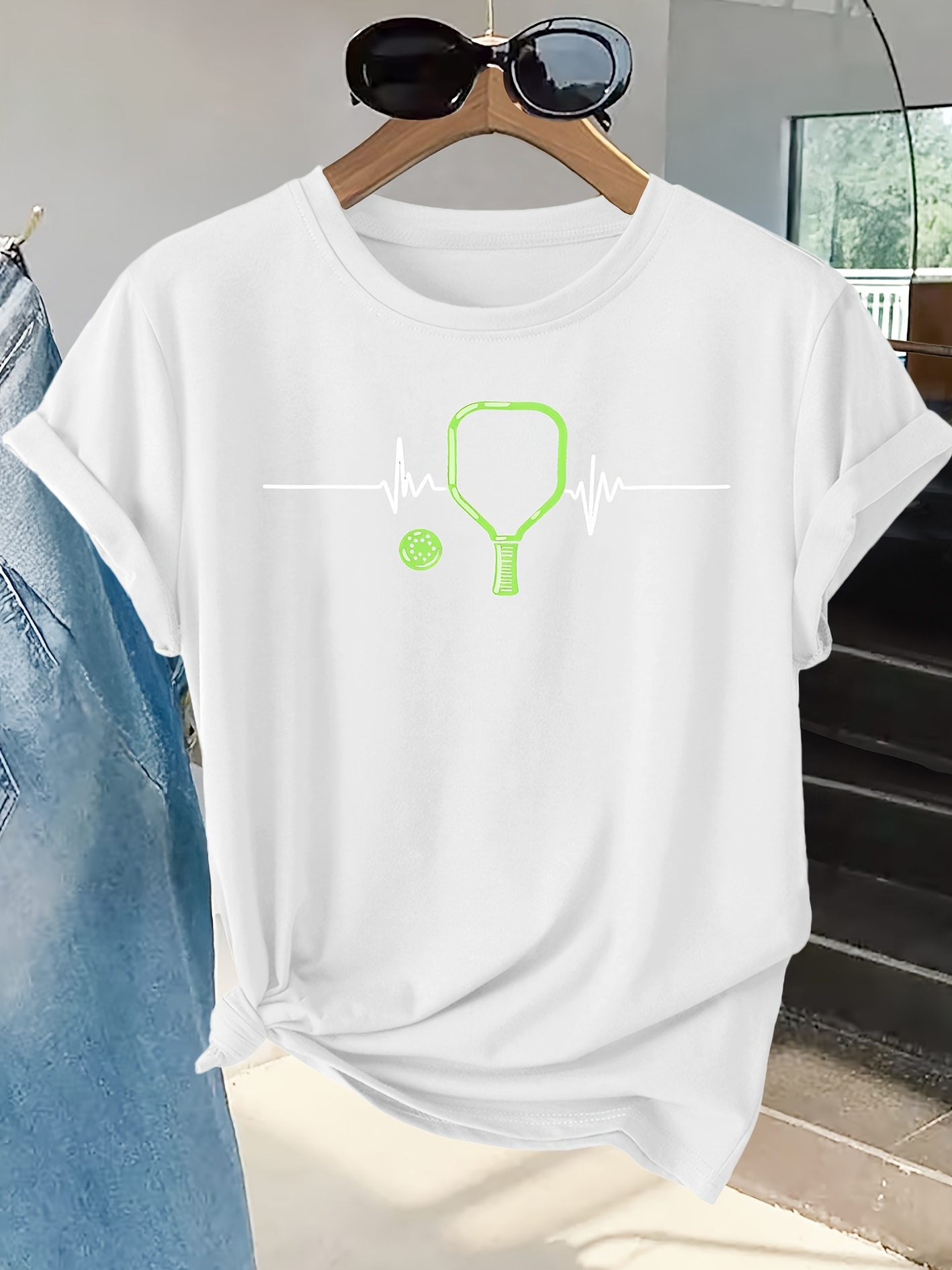Women's T-shirt Racket Heartbe - đánh giá và giá Summer Clothing Pictures