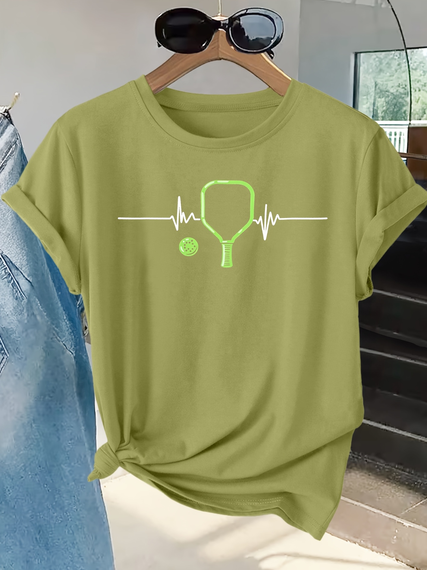 Women's T-shirt Racket Heartbe - đánh giá và giá Summer Clothing Pictures
