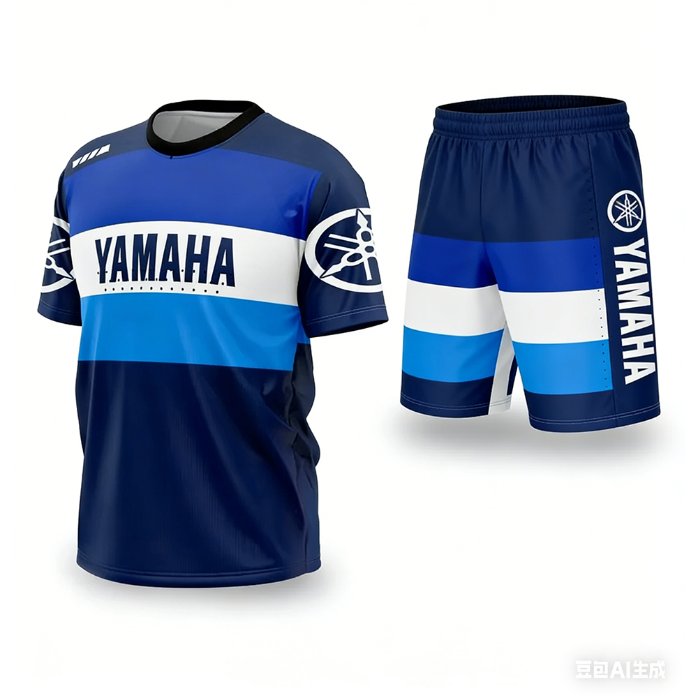 New Summer YAMAHA Men Women Mo - đánh giá và giá Summer Clothing Sets Women