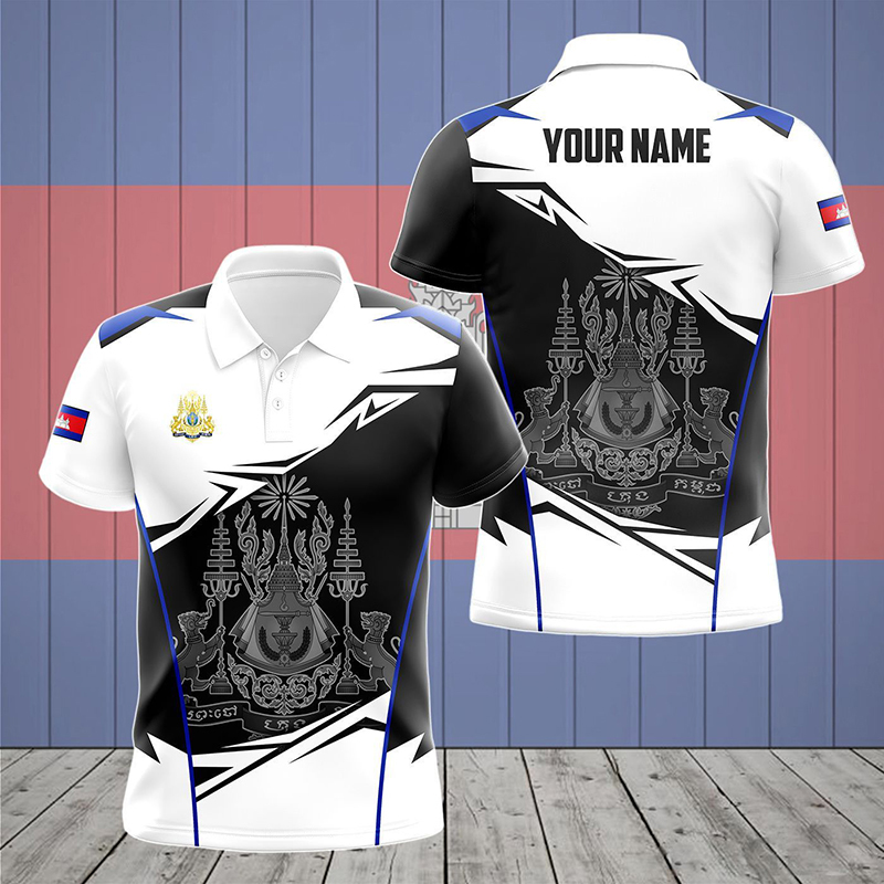 Custom Name Cambodia Flag Grap - đánh giá và giá Summer Clothing Boys