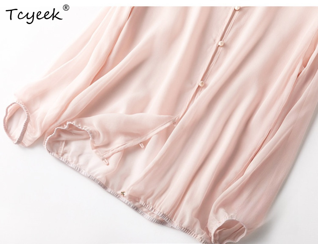 Tcyeek 100% Real Mulberry Silk - đánh giá và giá Summer Clothing Women
