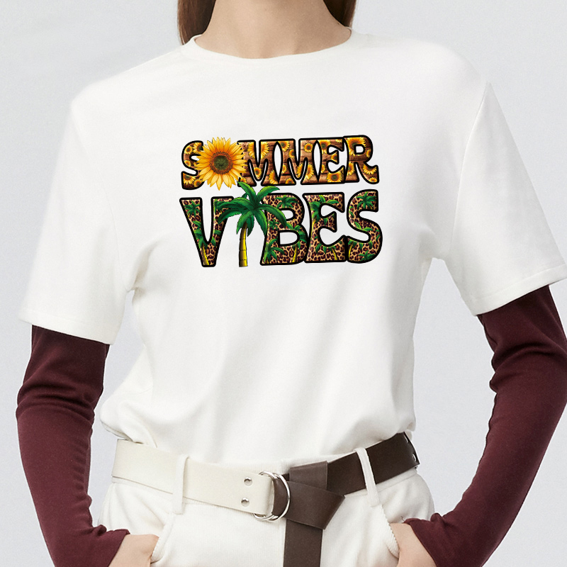 Summer Vibes Iron On Patches H - đánh giá và giá Summer Clothing Vibes