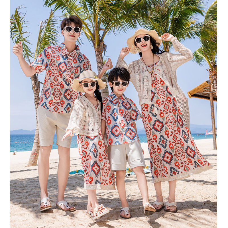 Beach Vacation Family Matching - đánh giá và giá Summer Clothing Looks