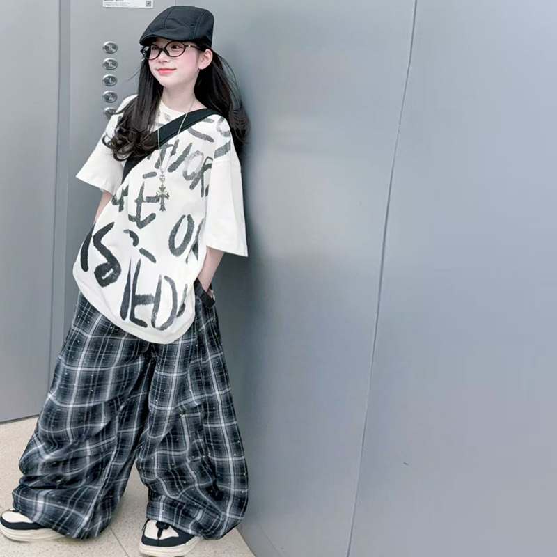 Summer Girls Hip Hop Graffiti  - đánh giá và giá Summer Clothing Drawing For Kids