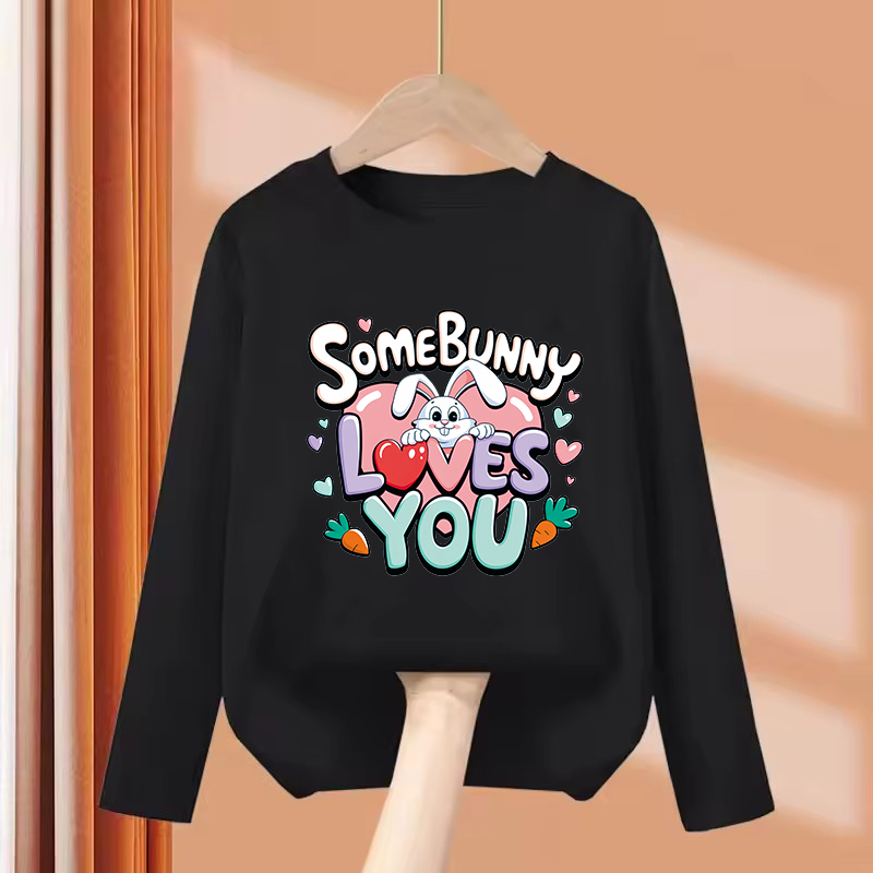 Long Sleeve Cute Rabbit Love H - đánh giá và giá Summer Loving Kids Clothing