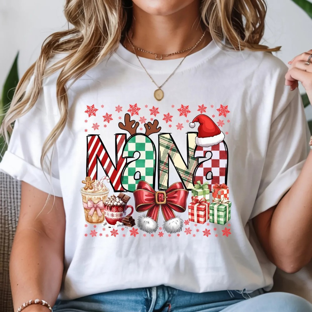 NANA Holiday Christmas T-Shirt - đánh giá và giá Summer Clothing Vibes