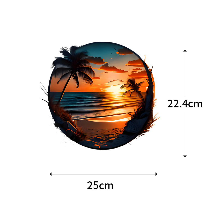 25CM Summer Beach and Sunset I - đánh giá và giá Summer Clothing Pictures