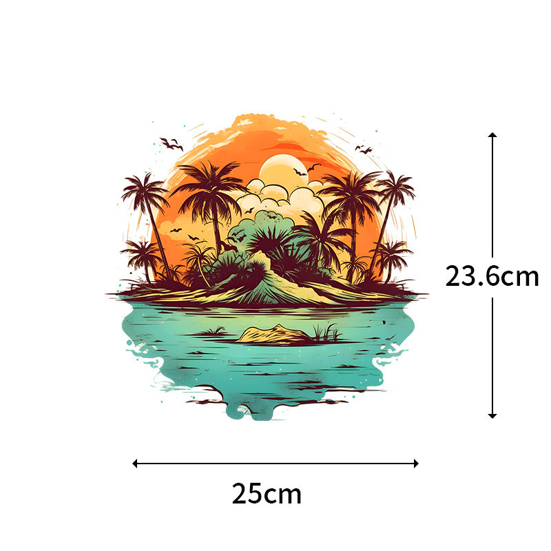 25CM Summer Beach and Sunset I - đánh giá và giá Summer Clothing Pictures