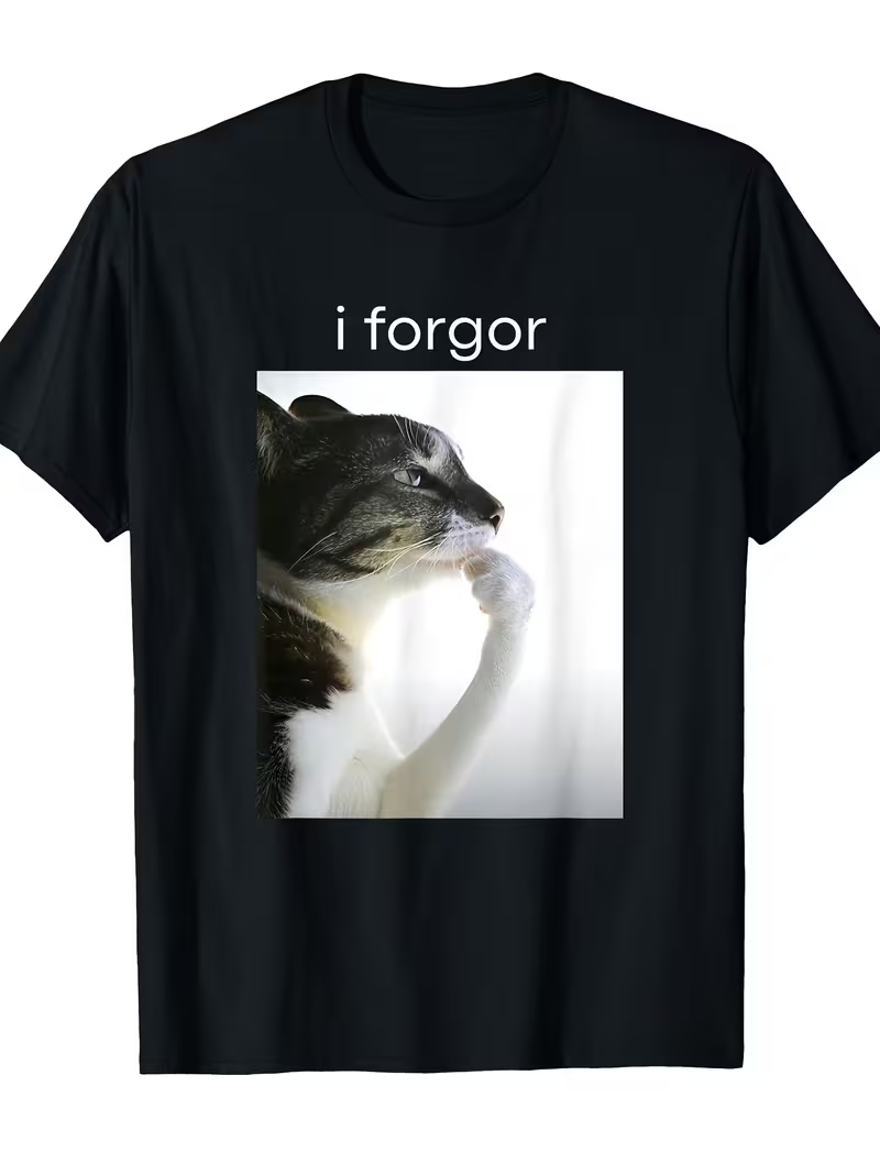 I Forgot The Cat Meme Picture  - đánh giá và giá Summer Clothing Pictures