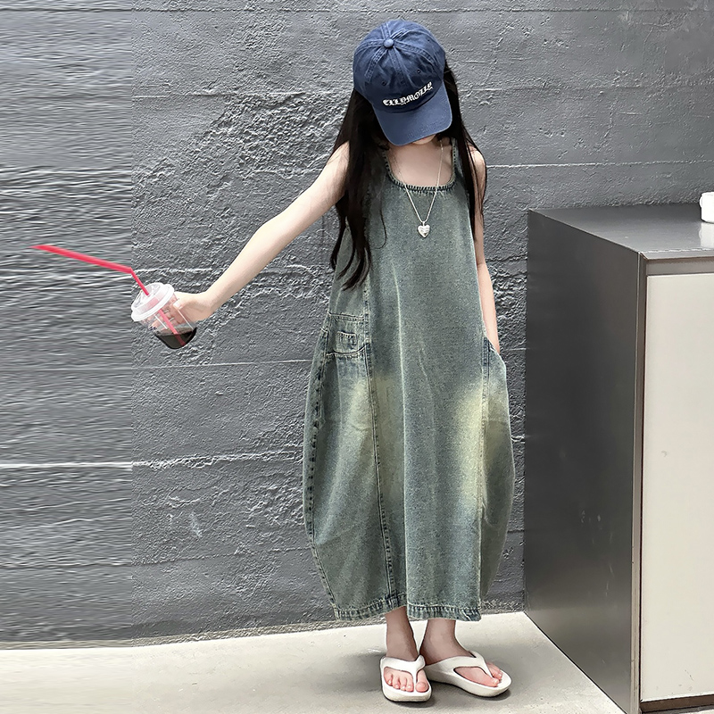 Vintage Blue Children Girls Hi - đánh giá và giá Summer Clothing Kids