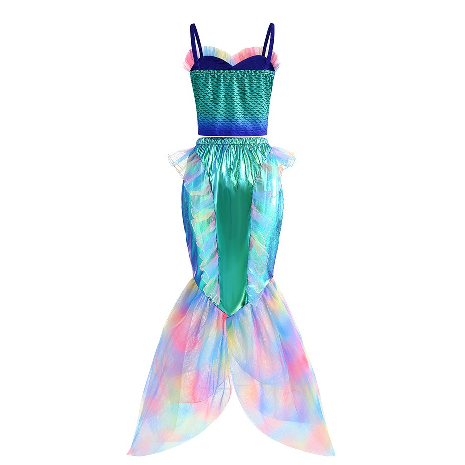 Disney Mermaid Dress Up Costum - đánh giá và giá Summer Clothing Kids