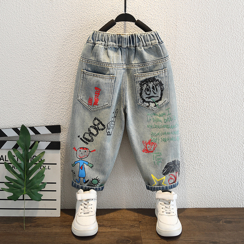 Baby Boy Jeans For Children Ch - đánh giá và giá Summer Clothing Drawing For Kids