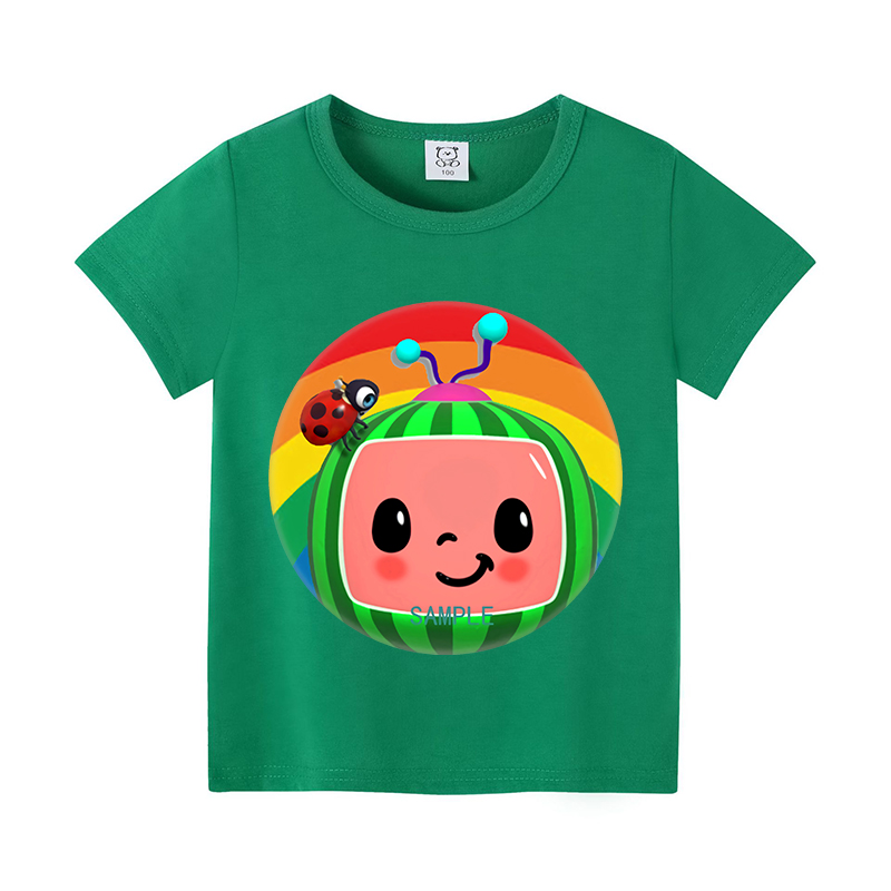 Cocomelons Baby T-Shirts Anime - đánh giá và giá Summer Clothing Boys
