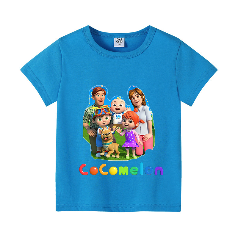 Cocomelons Baby T-Shirts Anime - đánh giá và giá Summer Clothing Boys
