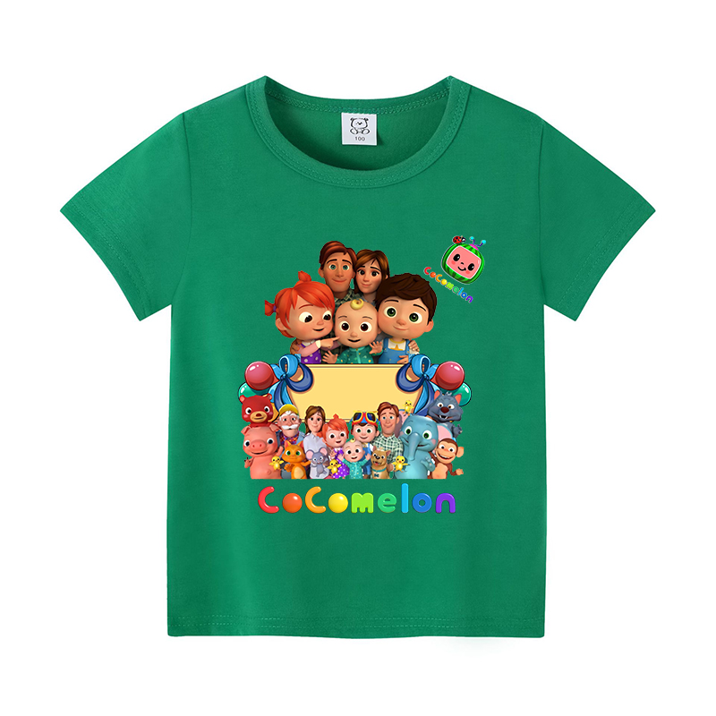 Cocomelons Baby T-Shirts Anime - đánh giá và giá Summer Clothing Boys