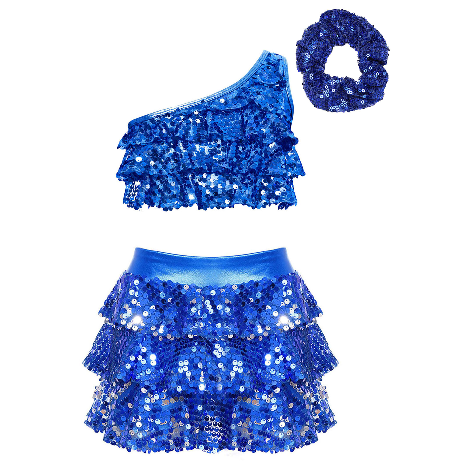 Kids Girls Shiny Sequins Latin - đánh giá và giá Summer Clothing Kids