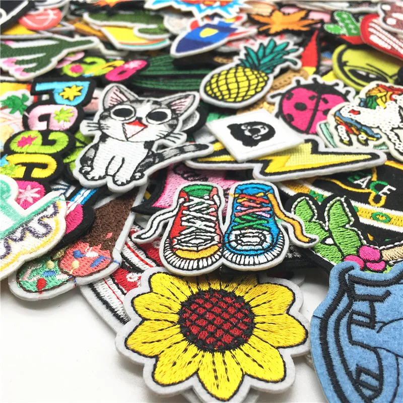 30PCS/lot Embroidery Patches M - đánh giá và giá Summer Clothing Pictures