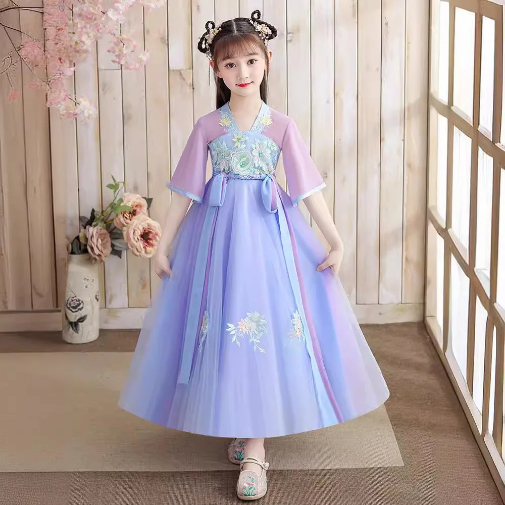 Summer Children Hanfu Dresses  - đánh giá và giá Summer Clothing Baby