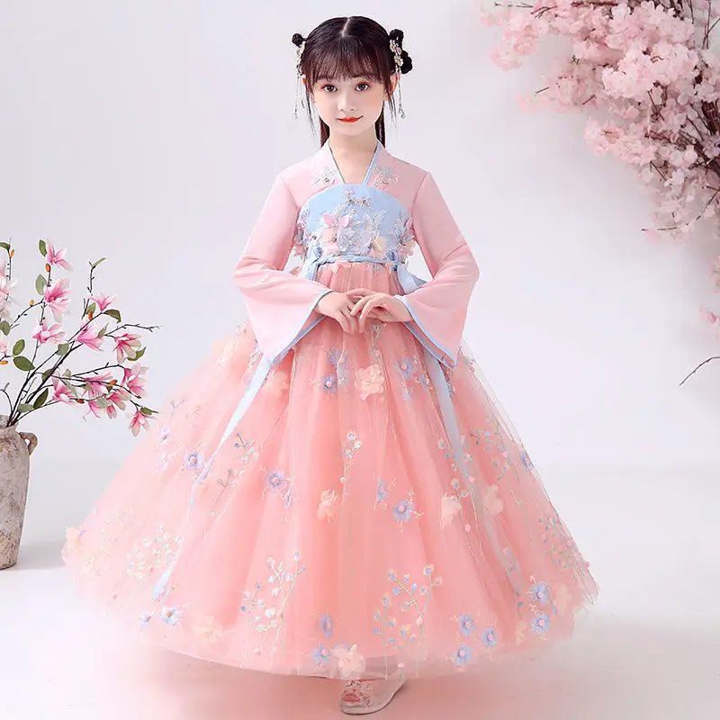 Summer Children Hanfu Dresses  - đánh giá và giá Summer Clothing Baby