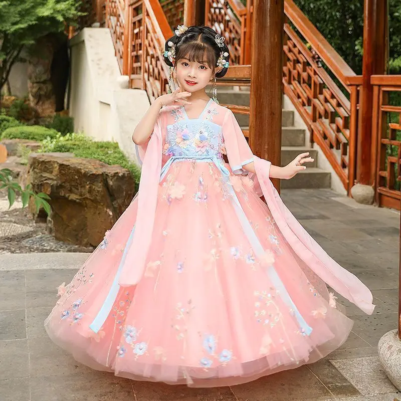 Summer Children Hanfu Dresses  - đánh giá và giá Summer Clothing Baby