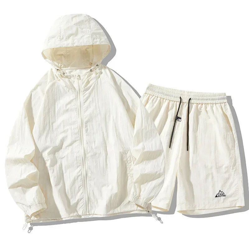 Ice Silk Outdoor Sun Protectio - đánh giá và giá Summer Clothing Sets Women