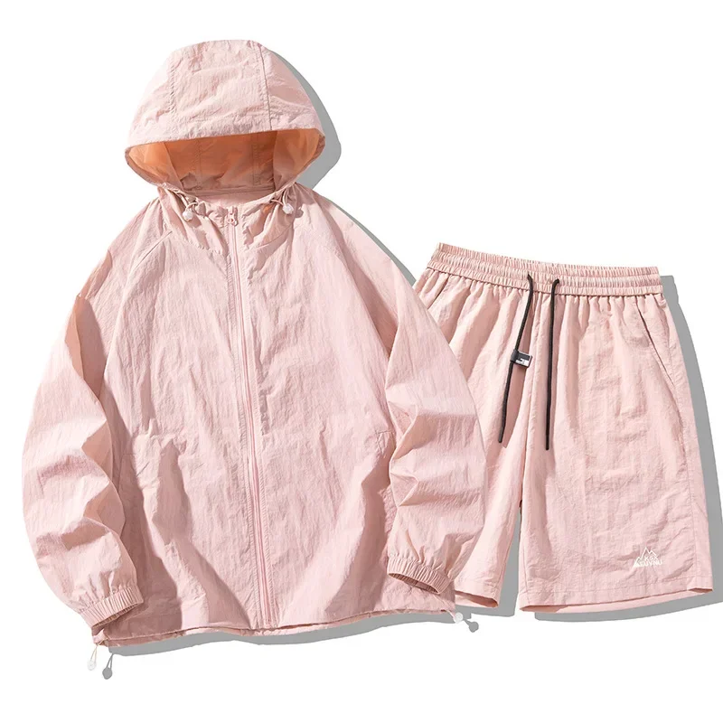 Ice Silk Outdoor Sun Protectio - đánh giá và giá Summer Clothing Sets Women